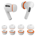 XDcase 4 paia di inserti auricolari di ricambio in spugna di silicone, taglie XS/S/M/L, 4 Pairs XS/S/M/L Size