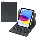 Custodia per tablet in pelle con tastiera Bluetooth girevole a 360 gradi e touchpad integrato., For iPad Pro 11 2025 / 2024, For iPad 2025 / 2022, For iPad Air 11 2025 / iPad Pro 11 2022, For iPad 10.2 2021 / 2019 / iPad Air 3