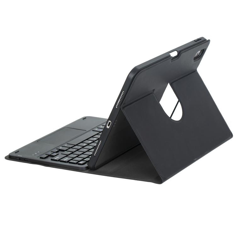 Custodia per tablet in pelle con tastiera Bluetooth girevole a 360 gradi e touchpad integrato., For iPad Pro 11 2025 / 2024, For iPad 2025 / 2022, For iPad Air 11 2025 / iPad Pro 11 2022, For iPad 10.2 2021 / 2019 / iPad Air 3