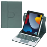 Custodia per tablet in pelle con tastiera Bluetooth girevole a 360 gradi e touchpad integrato., For iPad Pro 11 2025 / 2024, For iPad 2025 / 2022, For iPad Air 11 2025 / iPad Pro 11 2022, For iPad 10.2 2021 / 2019 / iPad Air 3