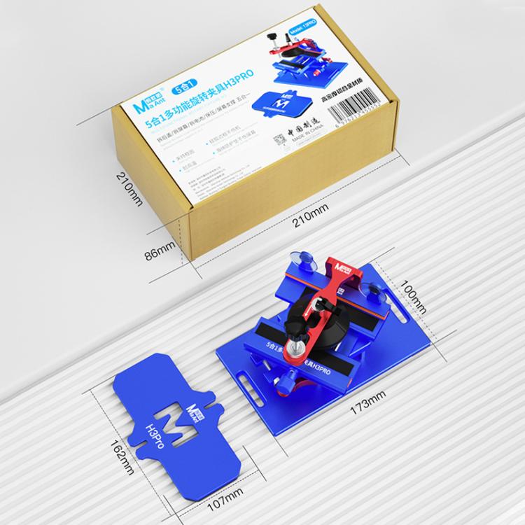 Apparecchio universale multifunzionale MaAnt H3Pro 5 in 1 con rotazione a 360°, MaAnt H3Pro