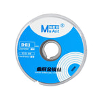 Filo diamantato curvo ad alta durezza MaAnt 100m per taglio schermo, 0.03mm, 0.026mm, 0.035mm