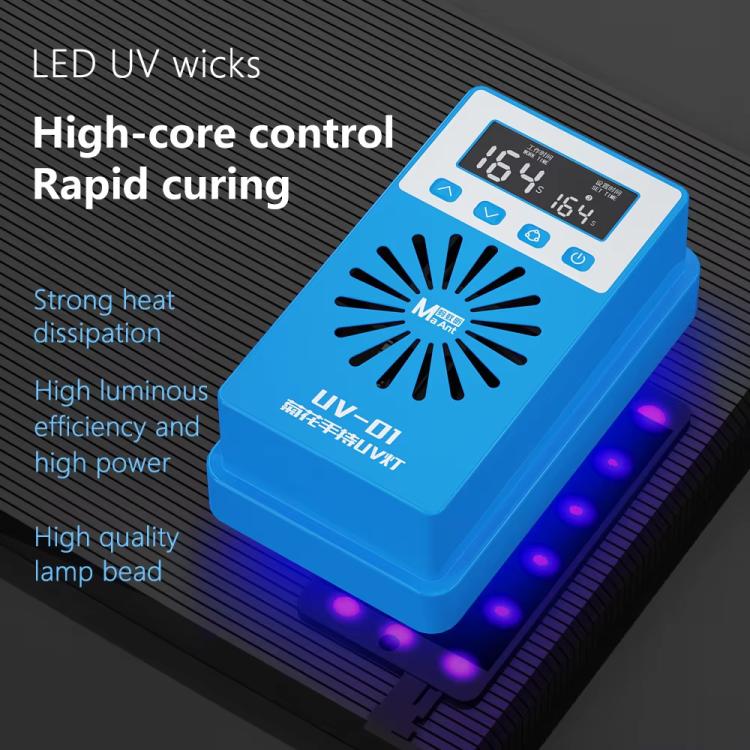 MaAnt UV-01 Lampada portatile UV a olio verde ad polimerizzazione rapida, MaAnt UV-01