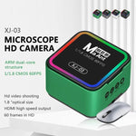 Telecamera per microscopio MaAnt XJ-03 a colori con uscita HDMI/USB e HD a 60 fps, MaAnt XJ-03(Black), MaAnt XJ-03(Grey), MaAnt XJ-03(Green), MaAnt XJ-03(White)