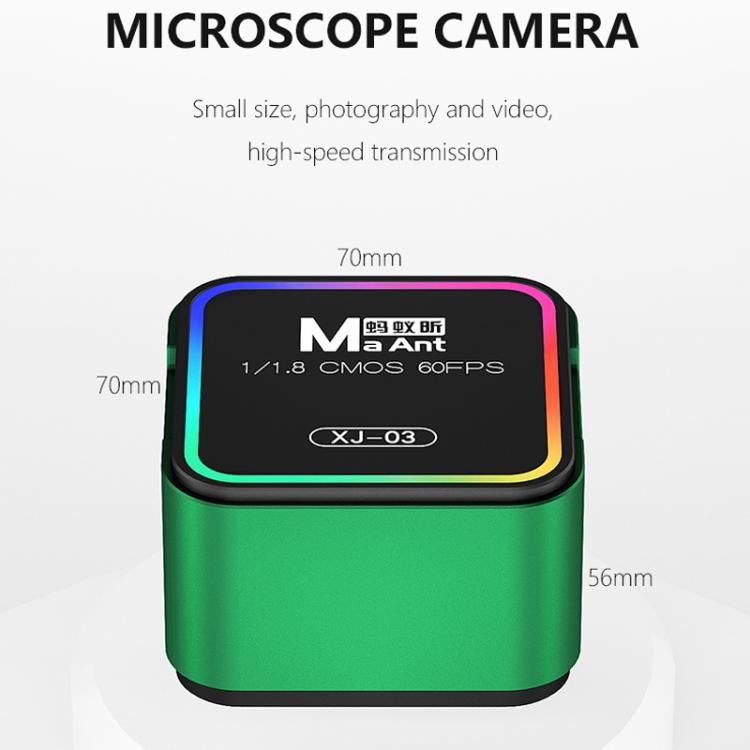 Telecamera per microscopio MaAnt XJ-03 a colori con uscita HDMI/USB e HD a 60 fps, MaAnt XJ-03(Black), MaAnt XJ-03(Grey), MaAnt XJ-03(Green), MaAnt XJ-03(White)