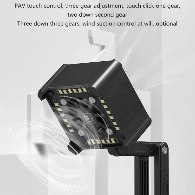 MaAnt M066 Ventilatore di raffreddamento multifunzione ricaricabile da 3W per polimerizzazione UV, MaAnt M066