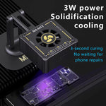 MaAnt M066 Ventilatore di raffreddamento multifunzione ricaricabile da 3W per polimerizzazione UV, MaAnt M066