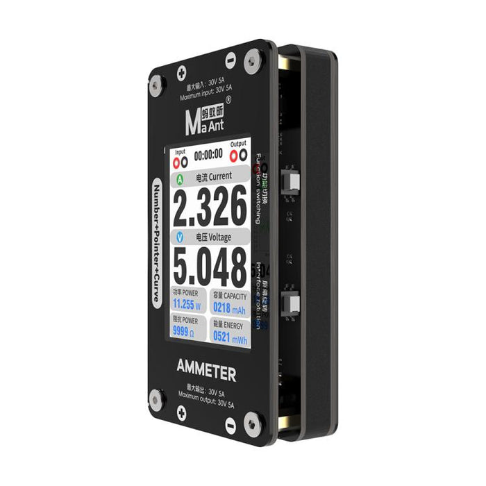 Amperometro a curva con puntatore numerico intelligente MaAnt DL-02, MaAnt DL-02