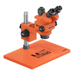 Microscopio trinoculare colorato MaAnt Sky Eye R60 7-60X con base ampia