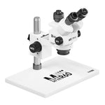 Microscopio trinoculare colorato MaAnt Sky Eye R60 7-60X con base ampia