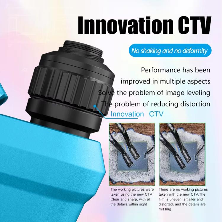 Microscopio trinoculare colorato MaAnt Sky Eye R60 7-60X con base ampia