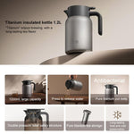 Thermos Xiaomi Mijia da 1,2 litri in titanio