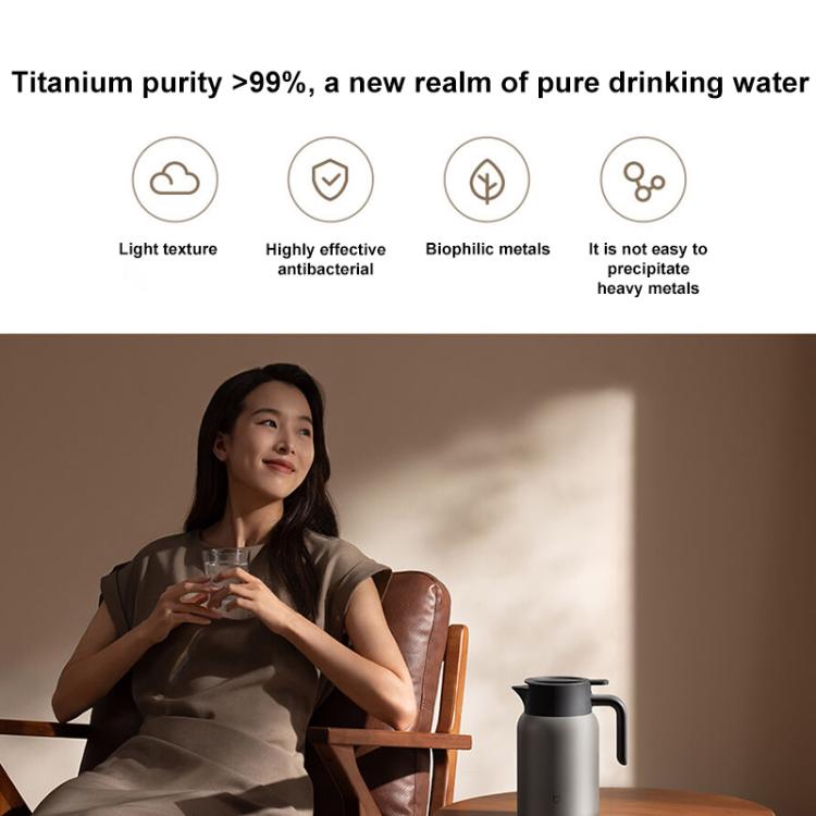 Thermos Xiaomi Mijia da 1,2 litri in titanio