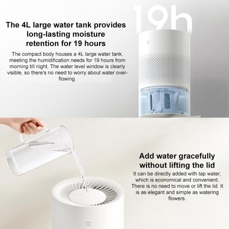 Umidificatore antiappannamento Xiaomi Mijia 4L 3, 4L No-Mist Humidifier 3