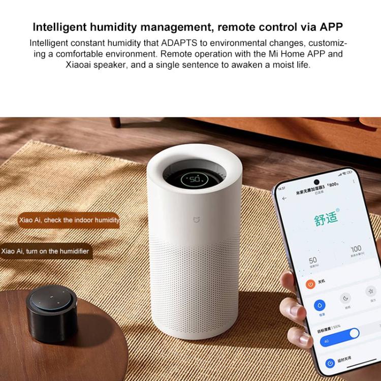 Umidificatore senza nebulizzazione Xiaomi Mijia 6L 3, 6L No-Mist Humidifier 3