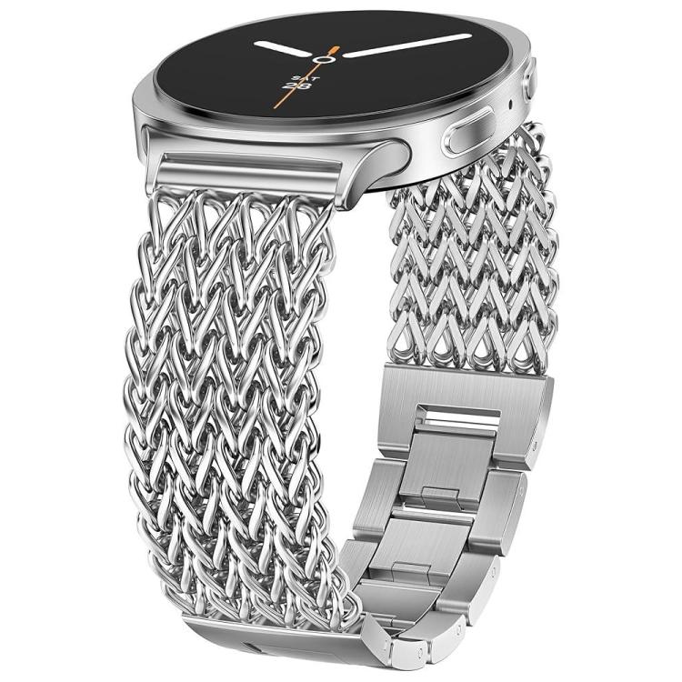 Cinturino per orologio xDfind in acciaio inossidabile intrecciato a spina di pesce, For Samsung Galaxy Watch Ultra / Ultra 2025, For Samsung Galaxy Watch8 / Watch8 Classic