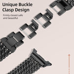 Cinturino per orologio xDfind in acciaio inossidabile intrecciato a spina di pesce, For Samsung Galaxy Watch Ultra / Ultra 2025, For Samsung Galaxy Watch8 / Watch8 Classic