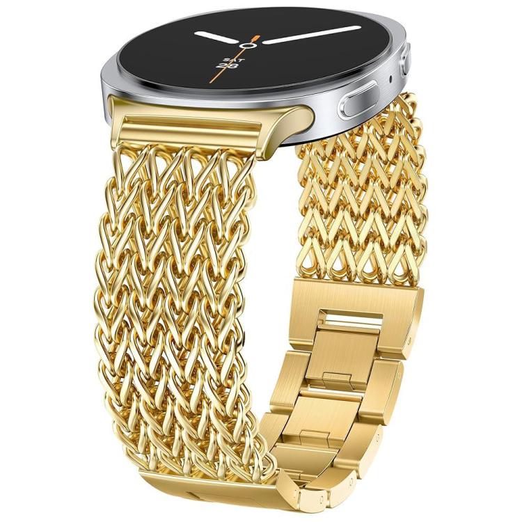 Cinturino per orologio xDfind in acciaio inossidabile intrecciato a spina di pesce, For Samsung Galaxy Watch Ultra / Ultra 2025, For Samsung Galaxy Watch8 / Watch8 Classic