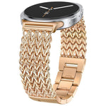 Cinturino per orologio xDfind in acciaio inossidabile intrecciato a spina di pesce, For Samsung Galaxy Watch Ultra / Ultra 2025, For Samsung Galaxy Watch8 / Watch8 Classic