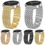 Cinturino per orologio xDfind in acciaio inossidabile intrecciato a spina di pesce, For Samsung Galaxy Watch Ultra / Ultra 2025, For Samsung Galaxy Watch8 / Watch8 Classic