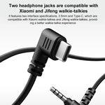 Auricolare con jack 3,5 mm per walkie-talkie Xiaomi Youpin H1