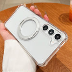 Custodia magnetica antiurto per telefono con supporto girevole a 360 gradi e sistema di fissaggio a quattro angoli., For Galaxy S26 FE 5G, For Samsung Galaxy S26+ 5G, For Samsung Galaxy S26 Ultra 5G, For Samsung Galaxy S26 5G, For Samsung Galaxy S25 FE...