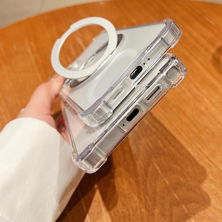 Custodia magnetica antiurto per telefono con supporto girevole a 360 gradi e sistema di fissaggio a quattro angoli., For Galaxy S26 FE 5G, For Samsung Galaxy S26+ 5G, For Samsung Galaxy S26 Ultra 5G, For Samsung Galaxy S26 5G, For Samsung Galaxy S25 FE...