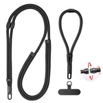 XDcase Tracolla 3 in 1 staccabile / Collo / Polso con cordino anti-smarrimento per telefono con linguetta