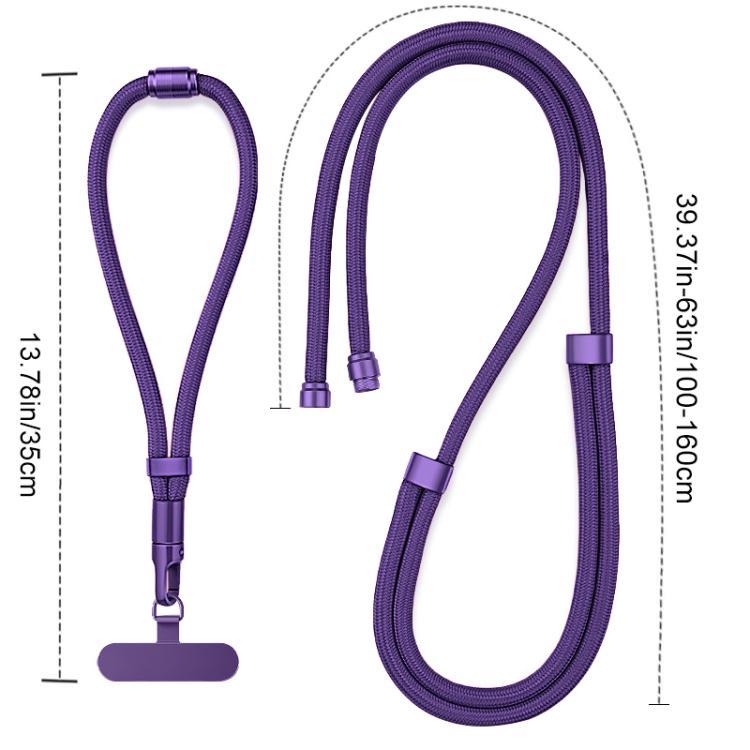 XDcase Tracolla 3 in 1 staccabile / Collo / Polso con cordino anti-smarrimento per telefono con linguetta