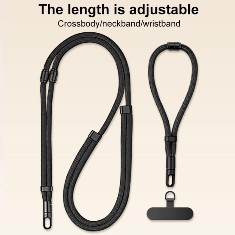 XDcase Tracolla 3 in 1 staccabile / Collo / Polso con cordino anti-smarrimento per telefono con linguetta
