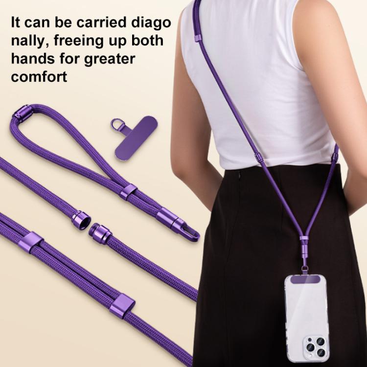 XDcase Tracolla 3 in 1 staccabile / Collo / Polso con cordino anti-smarrimento per telefono con linguetta