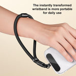 XDcase Tracolla 3 in 1 staccabile / Collo / Polso con cordino anti-smarrimento per telefono con linguetta