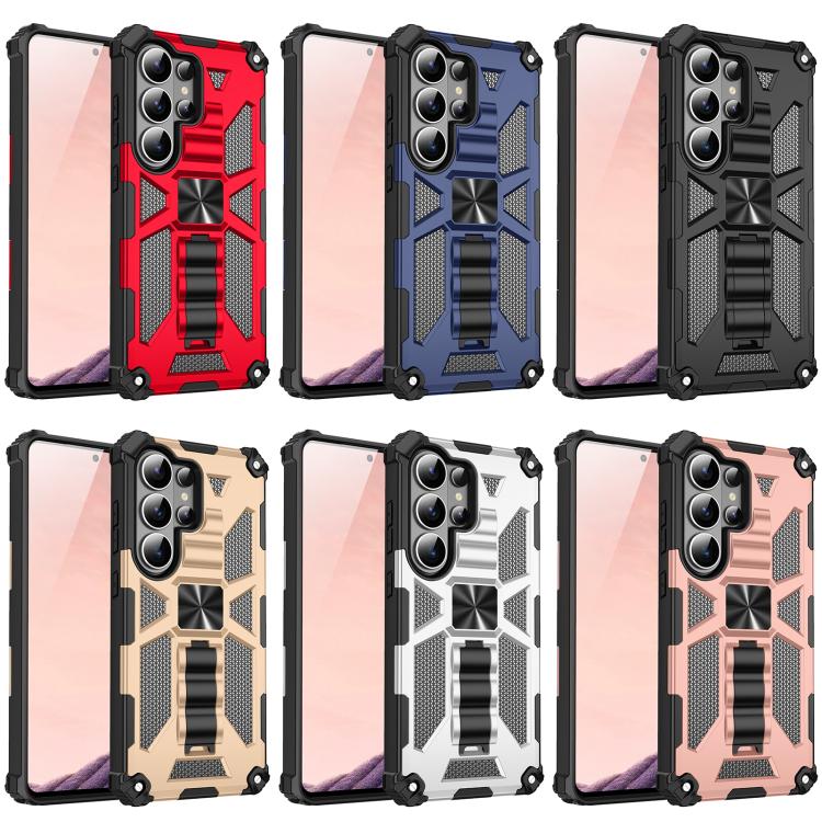 Custodia magnetica antiurto in TPU + PC con supporto integrato., For Samsung Galaxy S26 Ultra 5G