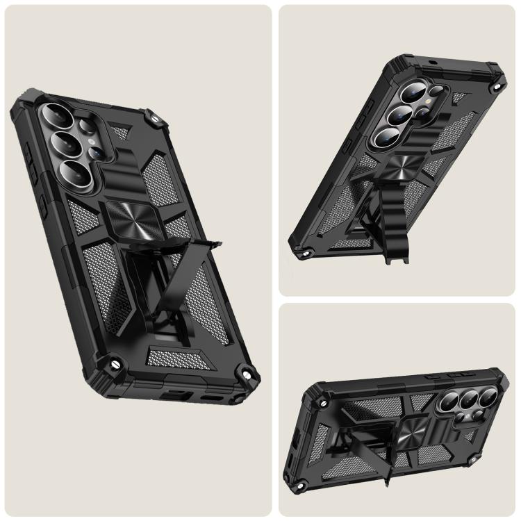 Custodia magnetica antiurto in TPU + PC con supporto integrato., For Samsung Galaxy S26 Ultra 5G