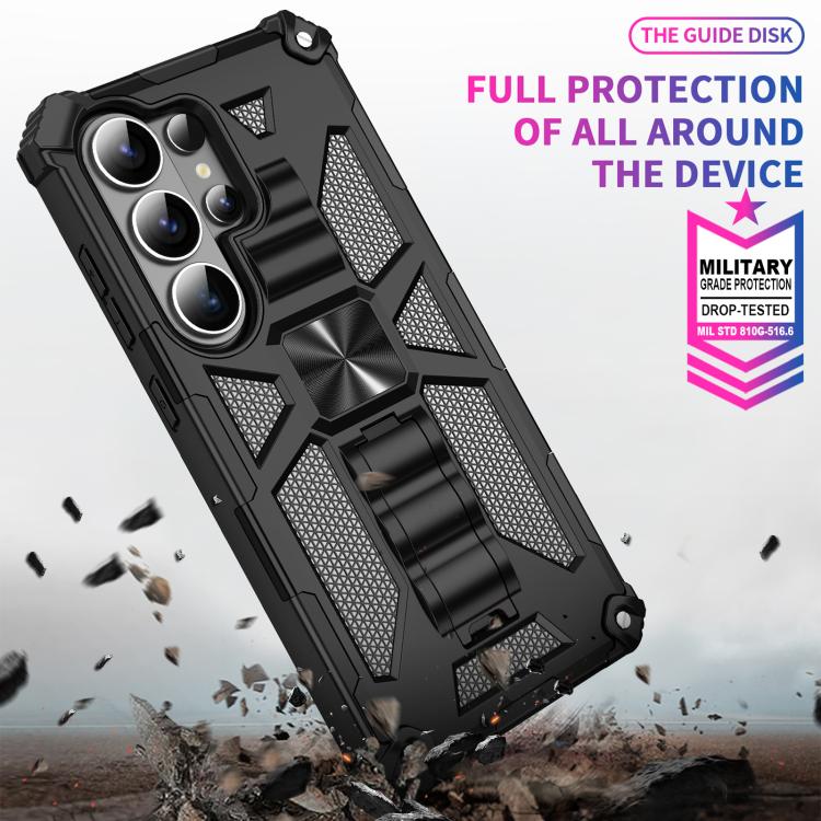 Custodia magnetica antiurto in TPU + PC con supporto integrato., For Samsung Galaxy S26 Ultra 5G