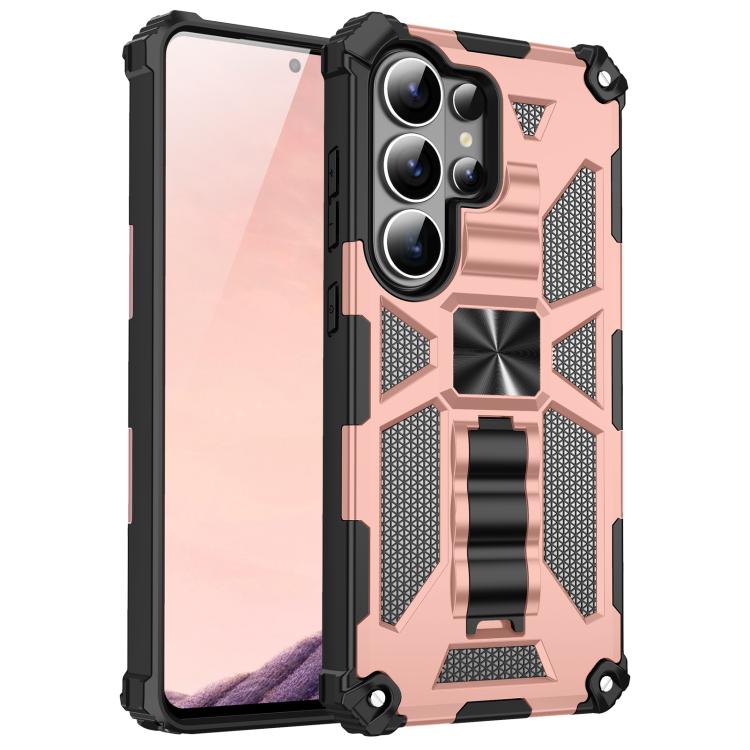 Custodia magnetica antiurto in TPU + PC con supporto integrato., For Samsung Galaxy S26 Ultra 5G