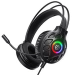 SoulBytes S200 3.5mm USB Wired LED Gaming Headset with Mic, S200