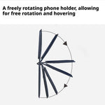 Supporto magnetico per cellulare con slot per carte