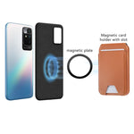 Supporto magnetico per cellulare con slot per carte