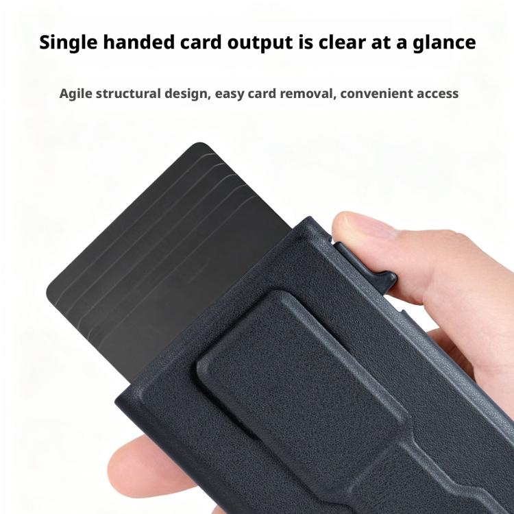 Supporto magnetico automatico a scomparsa per cellulare con slot per schede RFID