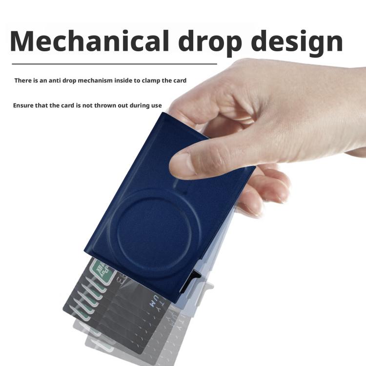 Supporto magnetico automatico a scomparsa per cellulare con slot per schede RFID