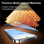XDcase Confezione da 2 pellicole in vetro temperato HD serigrafate, con supporto per sblocco tramite impronta digitale., For Samsung Galaxy S26+ 5G, For Samsung Galaxy S26 Ultra 5G, For Samsung Galaxy S26 5G, For Samsung Galaxy S25 5G                  ...