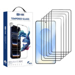 XDcase Confezione da 5 pellicole in vetro temperato HD serigrafate, con supporto per sblocco tramite impronta digitale., For Samsung Galaxy S26+ 5G, For Samsung Galaxy S26 Ultra 5G, For Samsung Galaxy S26 5G, For Samsung Galaxy S25 5G                  ...