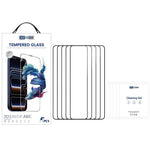 XDcase Confezione da 5 pellicole in vetro temperato HD serigrafate, con supporto per sblocco tramite impronta digitale., For Samsung Galaxy S26+ 5G, For Samsung Galaxy S26 Ultra 5G, For Samsung Galaxy S26 5G, For Samsung Galaxy S25 5G                  ...