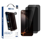 XDcase - Confezione da 2 pellicole protettive in vetro temperato anti-spionaggio con stampa serigrafica, For iPhone 17e/16e/13 Pro/14, For iPhone 17 Pro Max, For iPhone 17 Pro, For iPhone 17, For iPhone Air, For iPhone 16 Pro Max, For iPhone 16 Pro    ...