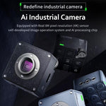 Telecamera industriale QianLi 6.5X-58X Gorilla 4K, US Plug, EU Plug