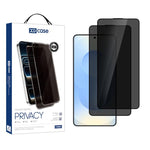 XDcase Confezione da 2 pellicole protettive in vetro temperato anti-spionaggio con stampa serigrafica, supporto per sblocco tramite impronta digitale, For Samsung Galaxy S26+ 5G, For Samsung Galaxy S26 Ultra 5G, For Samsung Galaxy S26 5G               ...