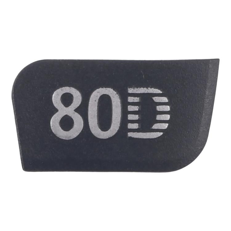 Targhetta identificativa OEM, For Canon EOS 80D