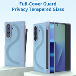 Custodia protettiva integrale per telefono VIETAO Cool Pro Series con vetro temperato per la privacy., For Samsung Galaxy Z Fold7 5G, For Samsung Galaxy Z Fold6 5G