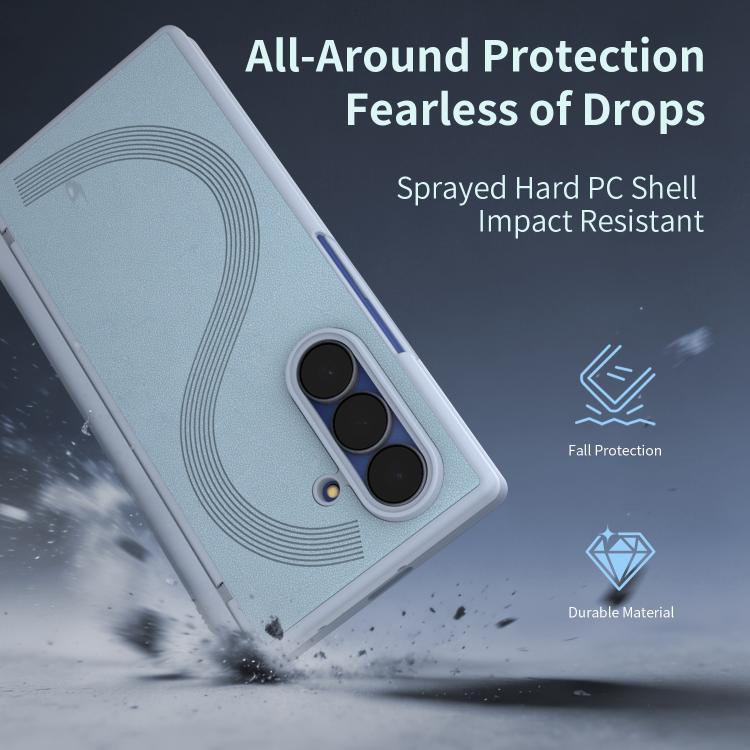 Custodia protettiva integrale per telefono VIETAO Cool Pro Series con vetro temperato per la privacy., For Samsung Galaxy Z Fold7 5G, For Samsung Galaxy Z Fold6 5G